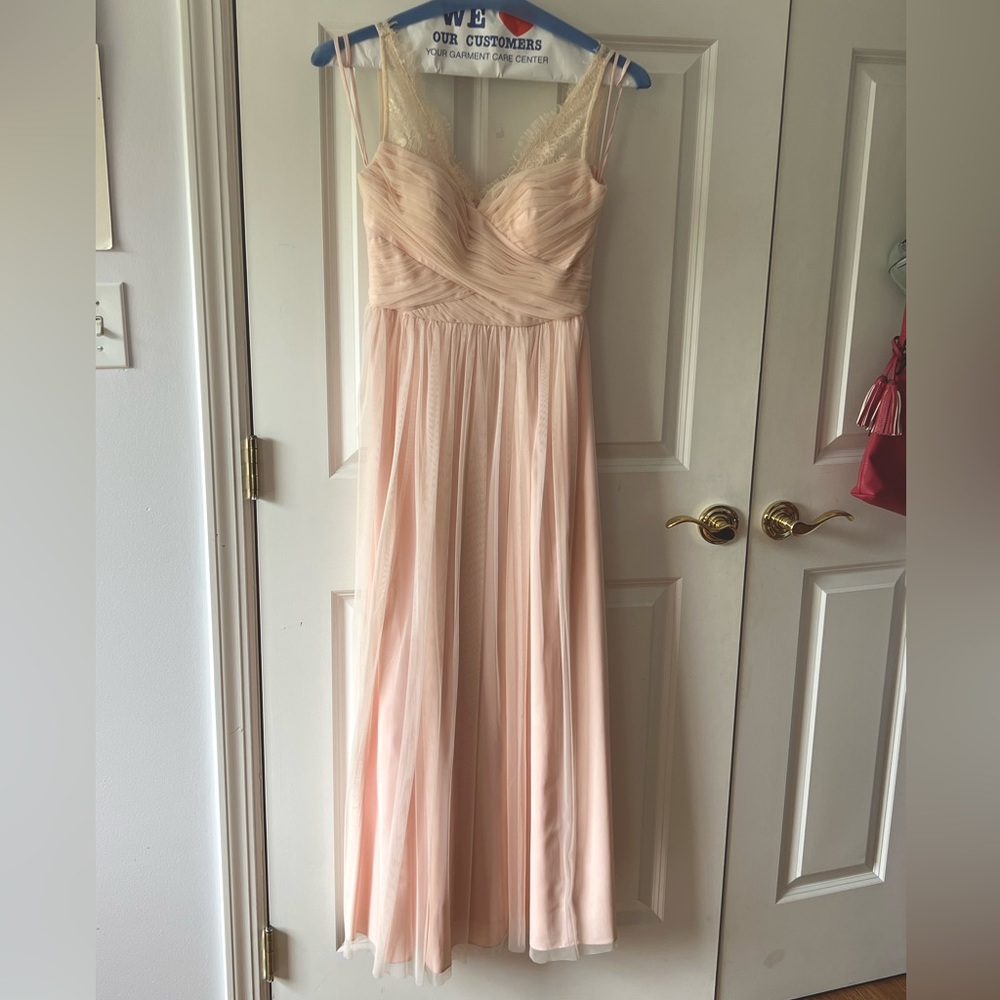 BHLDN hitherto fleur dress size XS in soft pink.